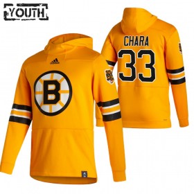 Boston Bruins Zdeno Chara 33 2020-21 Reverse Retro Hoodie Sawyer - Kinderen